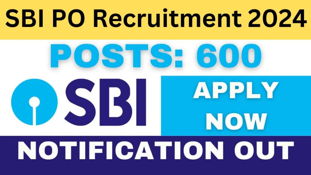 SBI PO Recruitment 2024