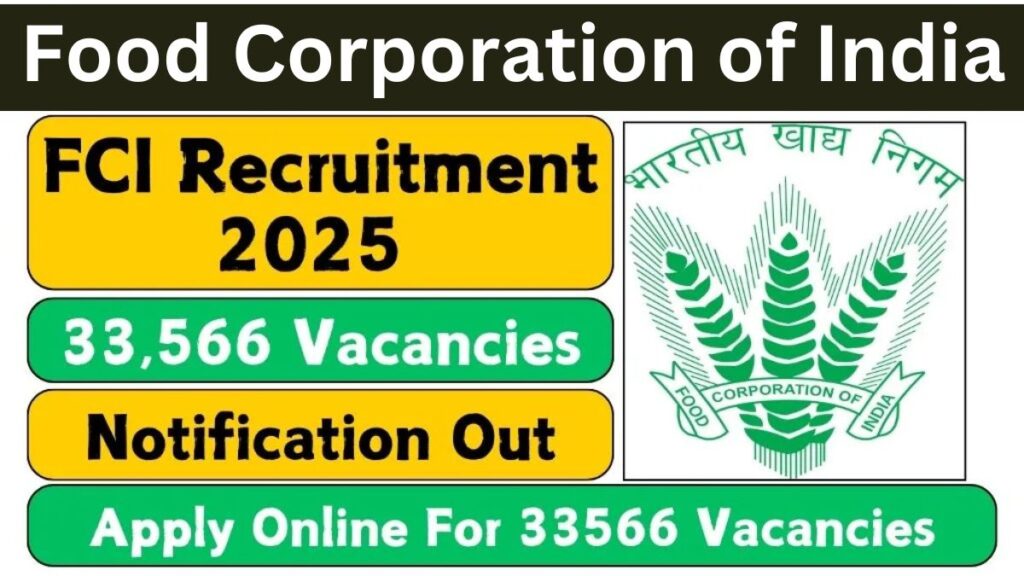 FCI Recruitment 2025